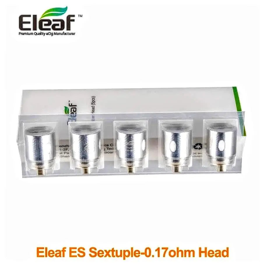 Pack 5 Resistances ES 0.17 ohms bobine sextuple/Melo 300 [Eleaf] PSY.VAP