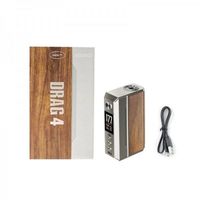 Cigarette electronique Vapotage Vape PRO : Special Vendeur Box Drag 4 -177w{Gun metal Tropical Orange}+Tank TPP-X Pod 5.5ml