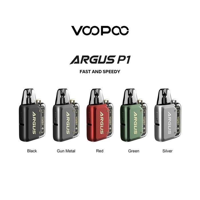 Cigarette electronique Vapotage Vape : Kit Argus P1 20w max Cartouche Pod + Laniére (VOOPOO) Spo (PsY-VaP)