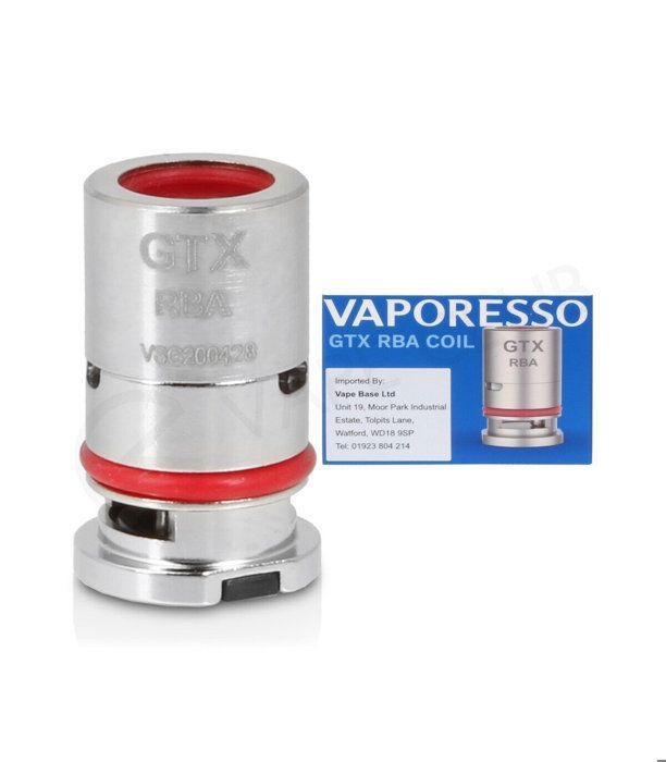 Cigarette electronique Vapotage : LOT / 4 Résistances GTX - RBA Reconstructible Cotton Biologique (VAPORESSO