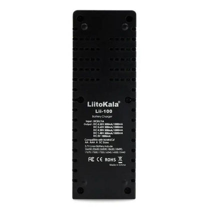 Cigarette electronique Vapotage Vape PRO : Chargeur une RAM Smat multifonction USB LII-100 186500,18350,21700 (LITOKALA)