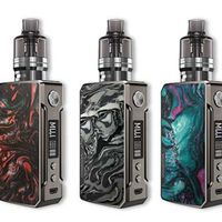CADEAU / Cigarette electronique Vapotage Vape PRO : Drag 2 platinum 177w max Refrech P-SCARLET + E-Liquide 50ml (VOOPOO)