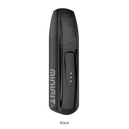 CADEAUX : LOT / Kit Minifit Pod 1.5 ml batterie integré 370mAh Noir/Rouge + E-liquide 50ml  (Justfog)
