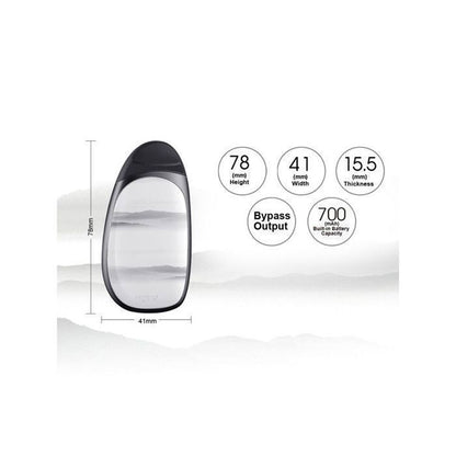 CADEAU / Cigarette electronique Vapotage Vape : Kit Pod Cobble Batterie 700mAh Metal {Couleur Aléatoire} E-liquide 50ml (Aspire)