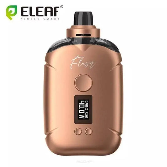 Cigarette electronique Vapotage Vape  :  Kit Flas-Q 5 - 40 w max BRONZE + Cartouche (ELEAF)