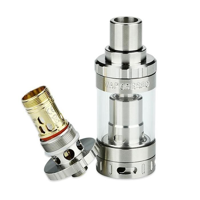 CADEAUX / Cigarette electronique Vape : Clearomiseur ORC Tank 3.5ml cCELL NOIR + 5 Résistances cCELL + E-liquide 50ml (VAPORESSO)