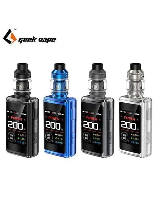REVOLUTION TACTIL : LOT / Kit T200 X Ecran Touch (Couleur NOIR)+Tank Zeus + Cadeaux Vendeur Batteries,Liquide (GeekVape)