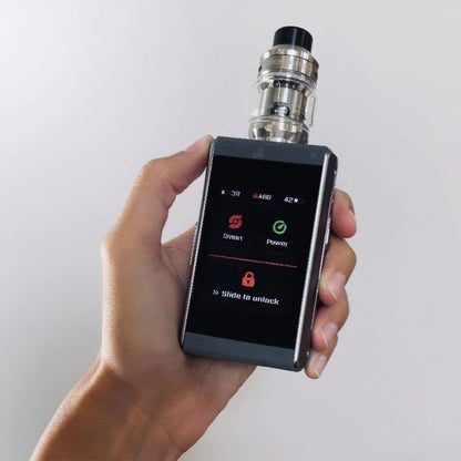 REVOLUTION TACTIL : LOT / Kit T200 X Ecran Touch (Couleur NOIR)+Tank Zeus + Cadeaux Vendeur Batteries,Liquide (GeekVape)