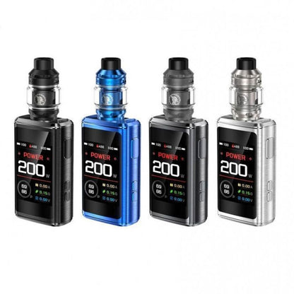 REVOLUTION TACTIL / Cigarette electronique : LOT / Kit T200 Aegis X Touch (NOIR) +Téte Zeus + Cadeau E-Liquide 50ml (GeekVape)
