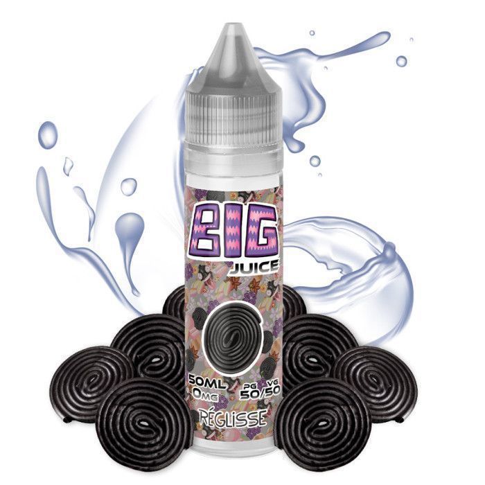 SPECIAL BLACK {PSY.VAP} Cigarette electronique : Flacon {X 2} 60 ml E-liquide 50 Ml Gout Bonbon Arome Arlequin 0/mg (BIG JUICE)