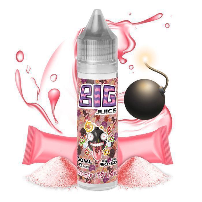 SPECIAL BLACK {PSY.VAP} Cigarette electronique : Flacon {X 2} 60 ml E-liquide 50 Ml Gout Bonbon Arome Arlequin 0/mg (BIG JUICE)