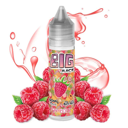 SPECIAL BLACK PSY.VAP / Cigarette electronique : Flacon 60 ml E-liquide 50 Ml Gout {Fruit Rouge} Arome Framboise 0/mg (BIG JUICE)