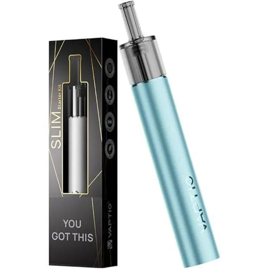 Cigarette electronique Vapotage Vape : Kit Slim Starter 14w max Pod Batterie 500mah {Couleur Aléatoire} (VAPTIO)