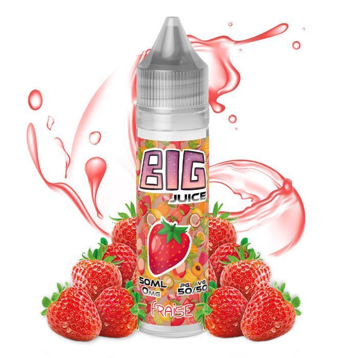 Cigarette's électronique's vapotage : LOT / 3 Flacons 60ml E-liquide 50ml Gout (Violette,Bonbon-petillant,Chewingum) 0mg (BIG JUICE)