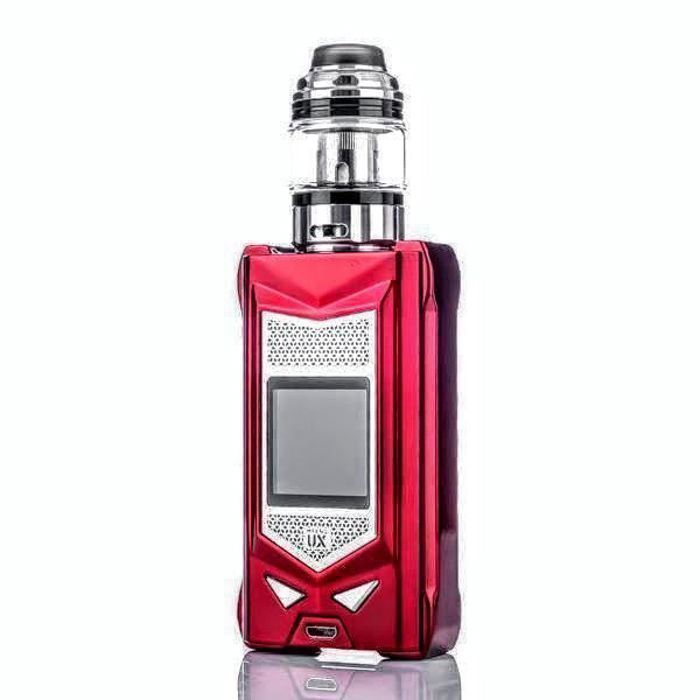 Cigarettes electroniques PRO : Kit MFENG-UX  200w max Batterie {Rouge-Métal} 18650 non incluse  (SNOWWOLF)