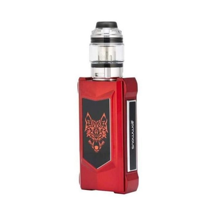 Cigarettes electroniques PRO : Kit MFENG-UX  200w max Batterie {Rouge-Métal} 18650 non incluse  (SNOWWOLF)