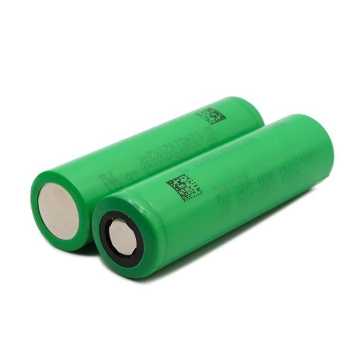 Cigarettes electroniques accus : 2 Batteries VTC6 - 18650 mah 3000 - 3.7 V (SONY)