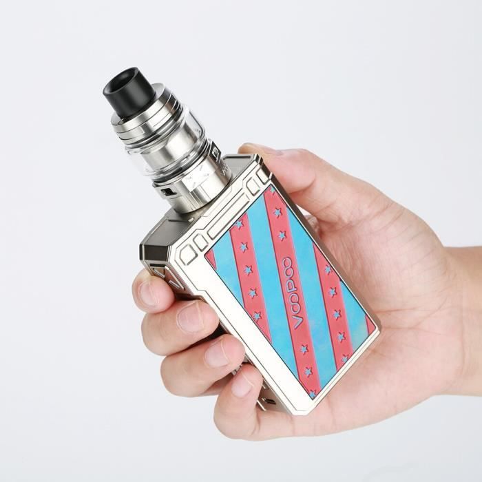 CROYANCE KNIGHT : Cigarette electronique Vapotage Vape PRO* Kit alpha Zip 180w max + Clearomiseur MaaT 4 ml / 2 ml (VOOPOO)