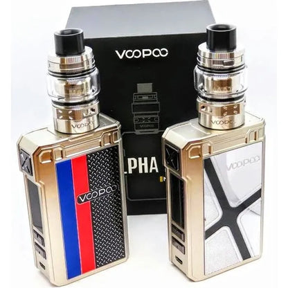 CROYANCE KNIGHT : Cigarette electronique Vapotage Vape PRO* Kit alpha Zip 180w max + Clearomiseur MaaT 4 ml / 2 ml (VOOPOO)