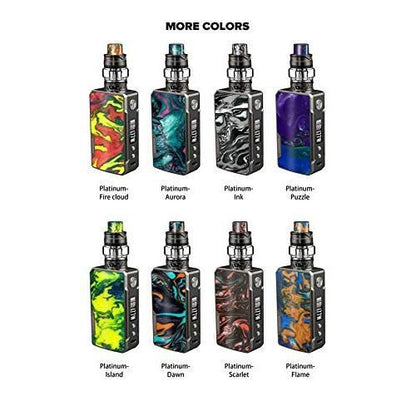 FACETTE RESINE : Cigarette electronique Vapotage Vape PRO* Kit drag 2 platinum 177w max (VOOPOO)