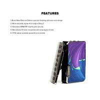VOOPOO Drag 2 Platinum Edition Kit Cigarette Electronique Kit de démarrage 5ml (Platine-Feu Nuage)