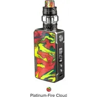 VOOPOO Drag 2 Platinum Edition Kit Cigarette Electronique Kit de démarrage 5ml (Platine-Feu Nuage)