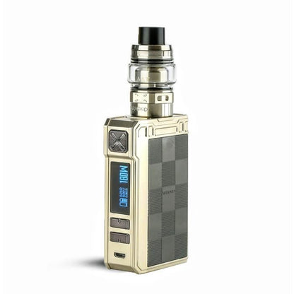 CADEAU / Cigarette électronique Vapotage Vape PRO : Kit alpha zip 180w max Checkerboard* + E-liquide 50ml (Tribal-Force) (Voopoo)